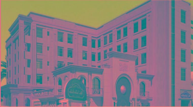 Thousand Nights Hotel Amman Luaran gambar The hotel's entrance